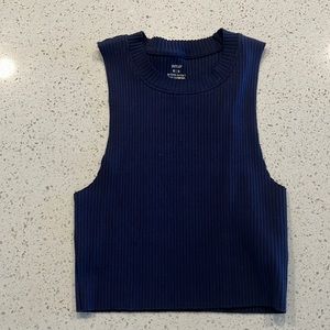 erie tank navy blue medium